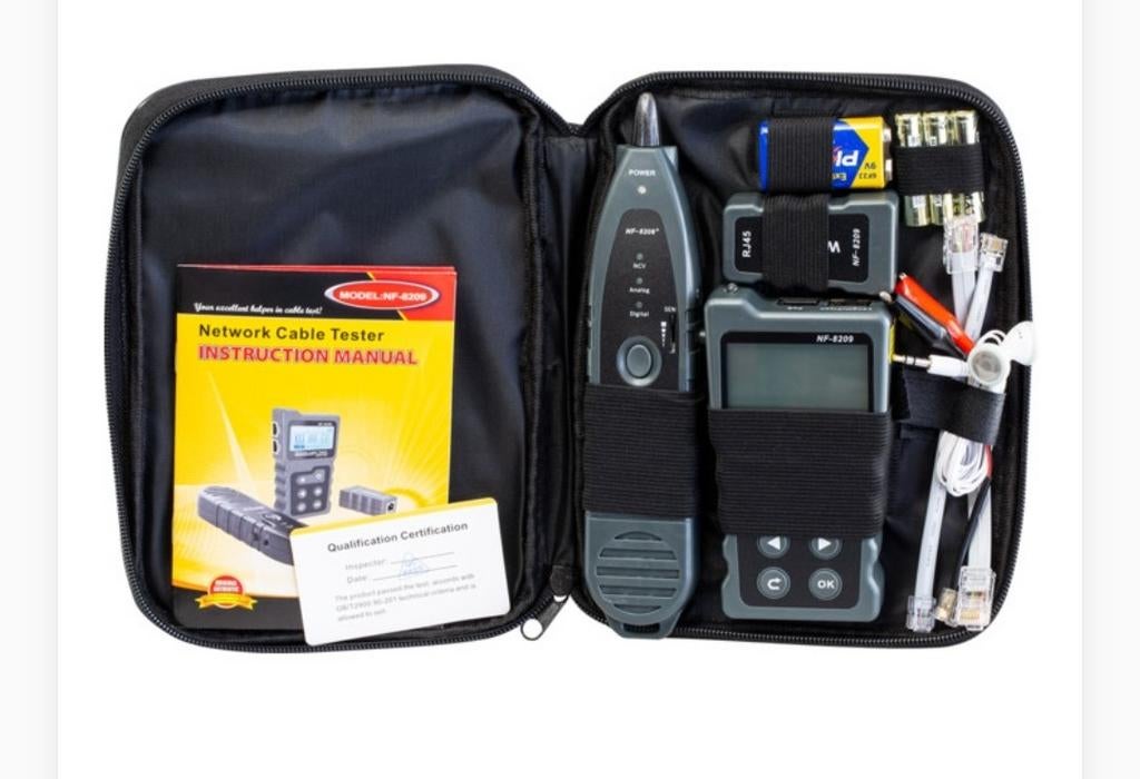 Kabeldetector, geavanceerde kabeltester met kabeltester, Ophalen of Verzenden, Geluid