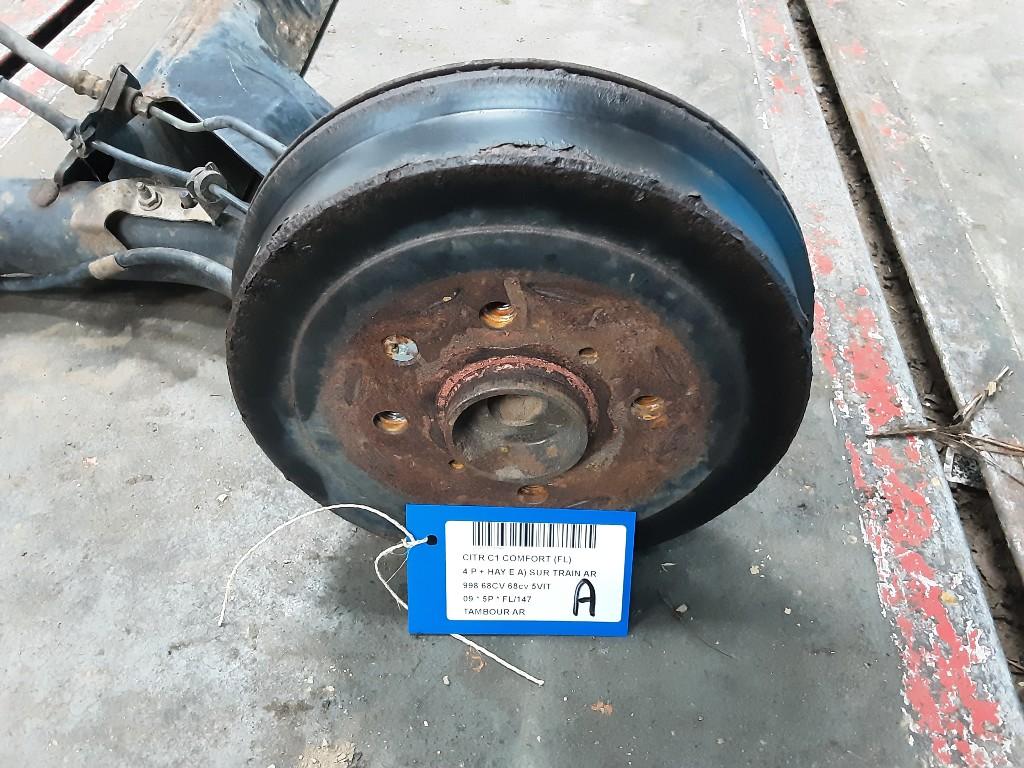 TAMBOUR DE FREIN ARRIÈRE Citroën C1 (01-2005/09-2014), Autos : Pièces & Accessoires, Utilisé, Citroën