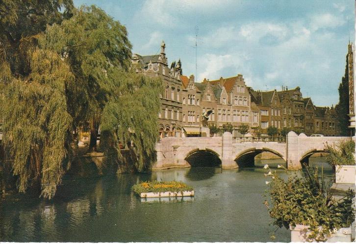 Postkaart Lier - Werf en Brug, Verzamelen, Postkaarten | België, Ongelopen, Antwerpen, 1960 tot 1980, Ophalen of Verzenden