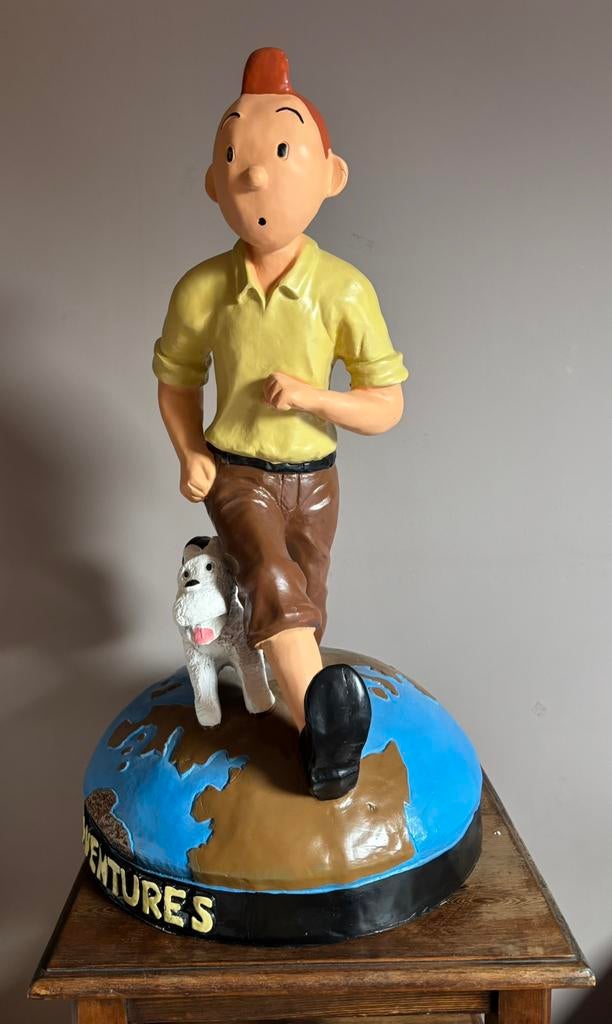 Beeld kuifje 72 cm 130 euro vaste prijs, Verzamelen, Ophalen, Kuifje, Zo goed als nieuw