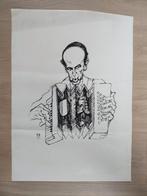 Affiche du caricaturiste TIM (Louis Mitelberg), Collections, Enlèvement