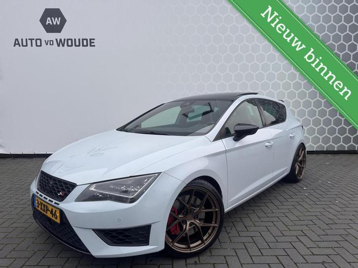 Seat Leon 2.0 TSI Cupra 380PK Panoramadak CarPlay Led, Autos, Seat, Entreprise, Achat, Leon, ABS, Régulateur de distance, Airbags