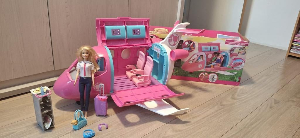 Barbie vliegtuig, Kinderen en Baby's, Ophalen, Barbie