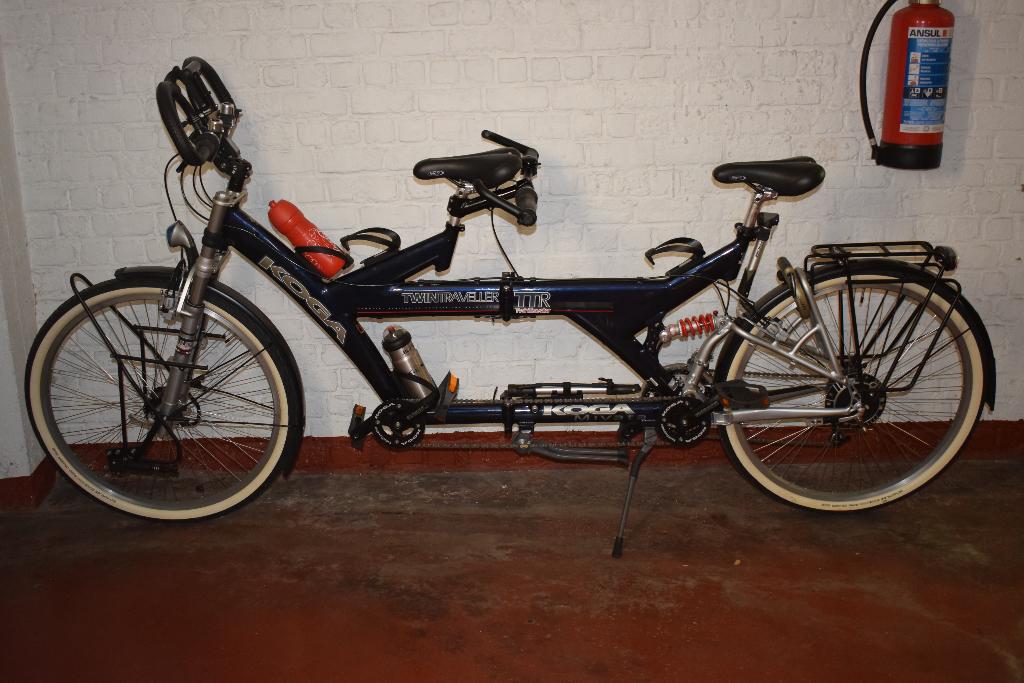 Tandem pliable Koga Miyata, Vélos & Vélomoteurs, Vélos | Tandems, Comme neuf, Plus de 20 vitesses, 53 à 57 cm, 47 à 51 cm, Pliable