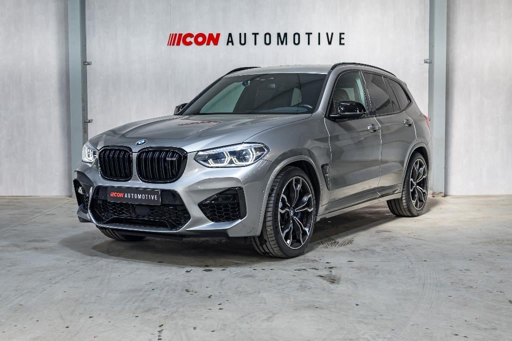 BMW X3 M COMPETITION | LICHTE VRACHT | HUD | COGNAC INTERIOR, Cuir, Argent ou Gris, Achat, 375 kW