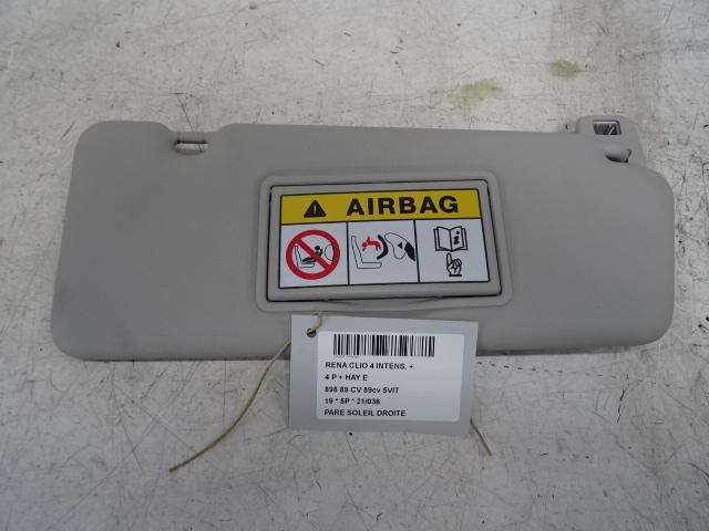 ZONNEKLEP RECHTS Renault Clio IV (5R) (01-2012/08-2021), Auto-onderdelen, Interieur en Bekleding, Renault, Gebruikt