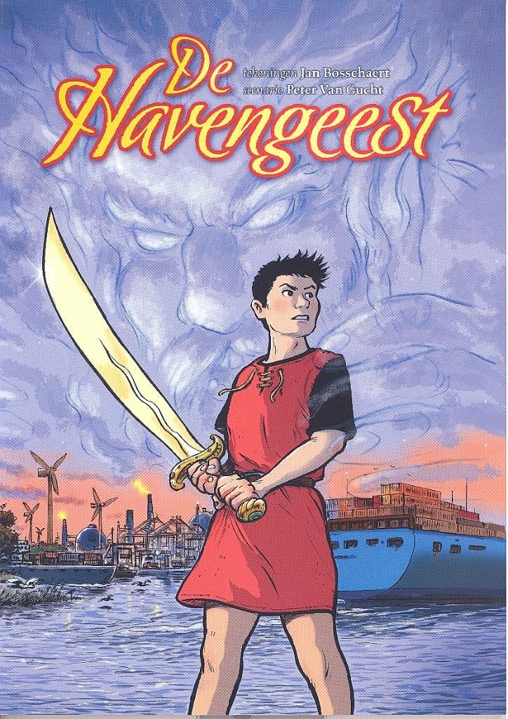 De havengeest - Jan Bosschaert., Eén stripboek, Nieuw, Ophalen of Verzenden, Jan Bosschaert