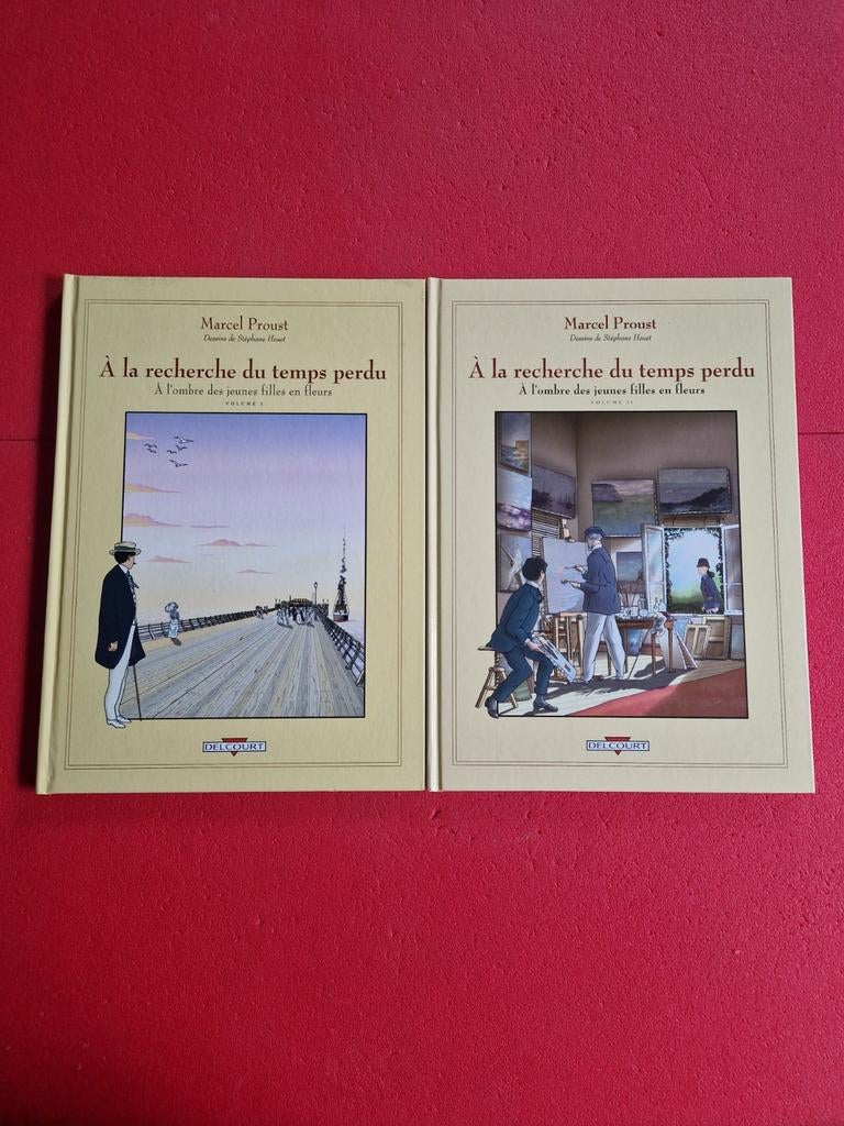 Lot de 2 bd à la recherche du temps perdu 2 et 3, Boeken, Ophalen of Verzenden