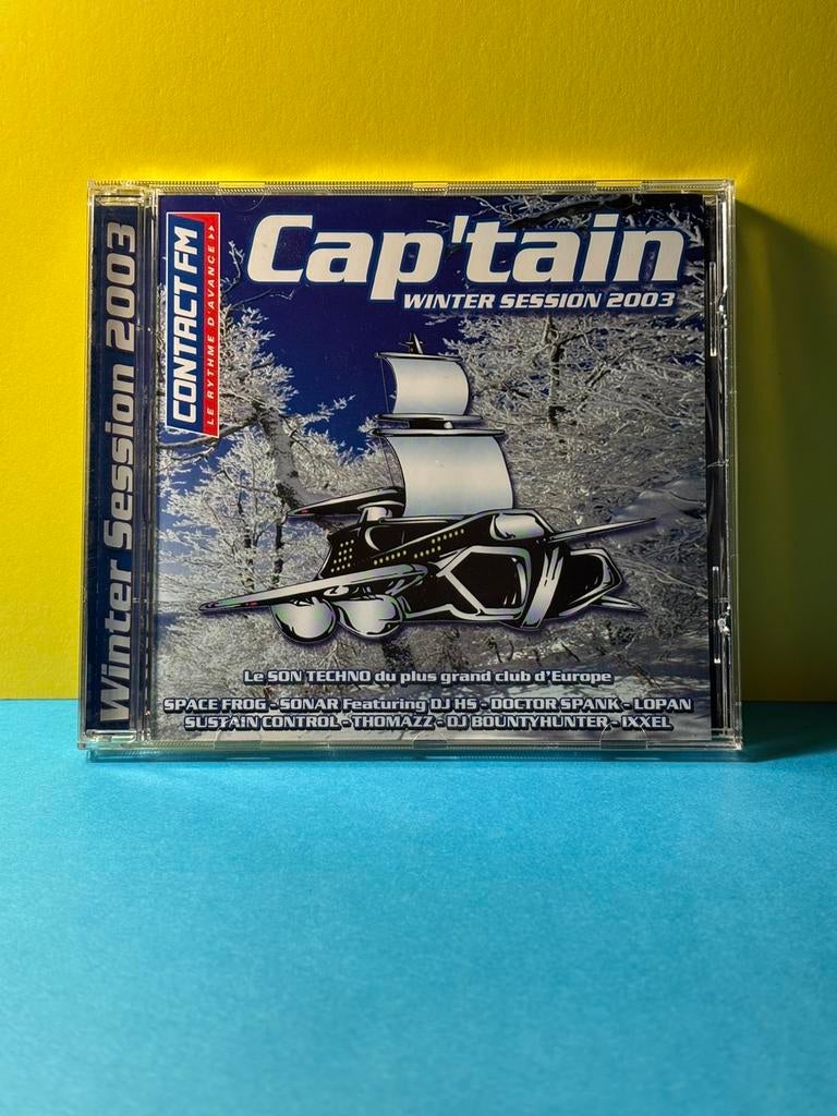 Cap’tain winter session 2003 ( discotheek) zeldzaam, Cd's en Dvd's, Verzenden