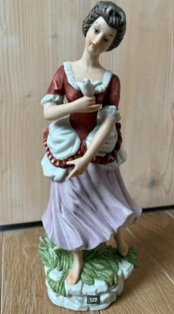 Porseleinen Capodimonte beeld, Ophalen of Verzenden, Zo goed als nieuw, Mens