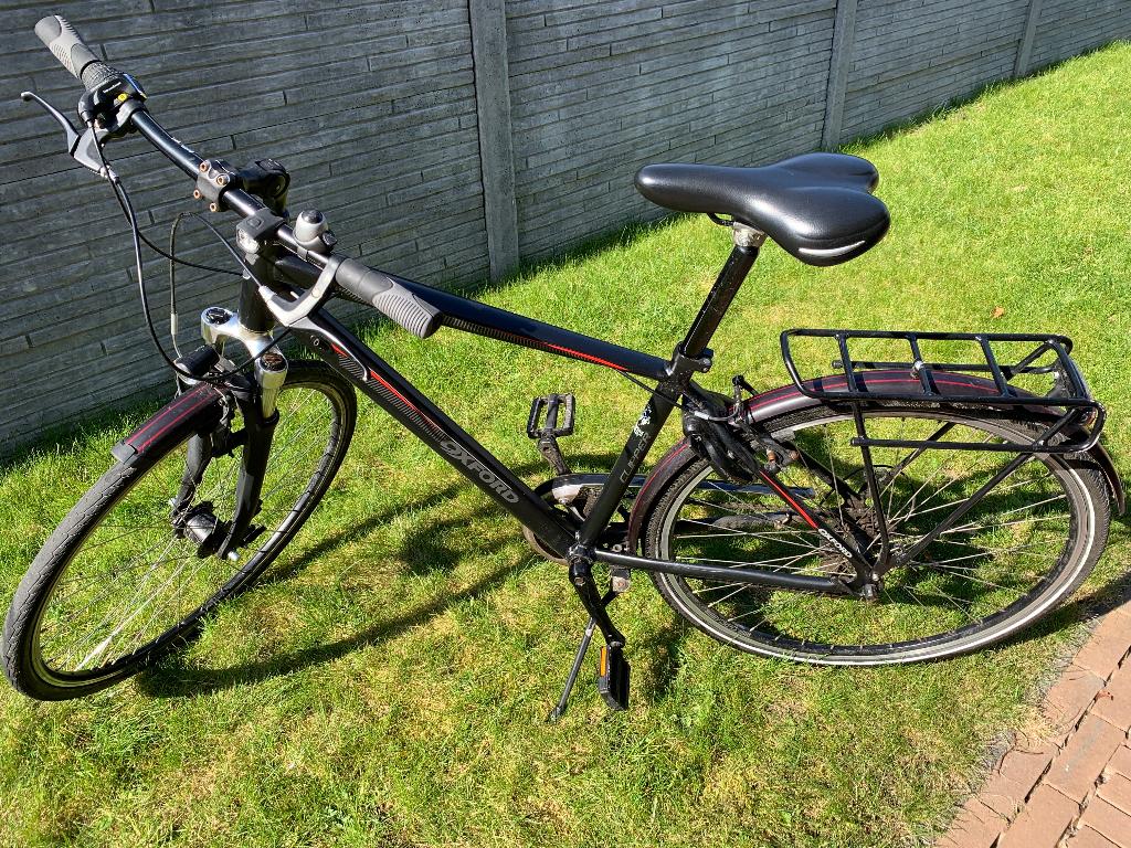 Jongensfiets Oxford Clipper mat zwart, Gebruikt, Versnellingen, Oxford, Ophalen