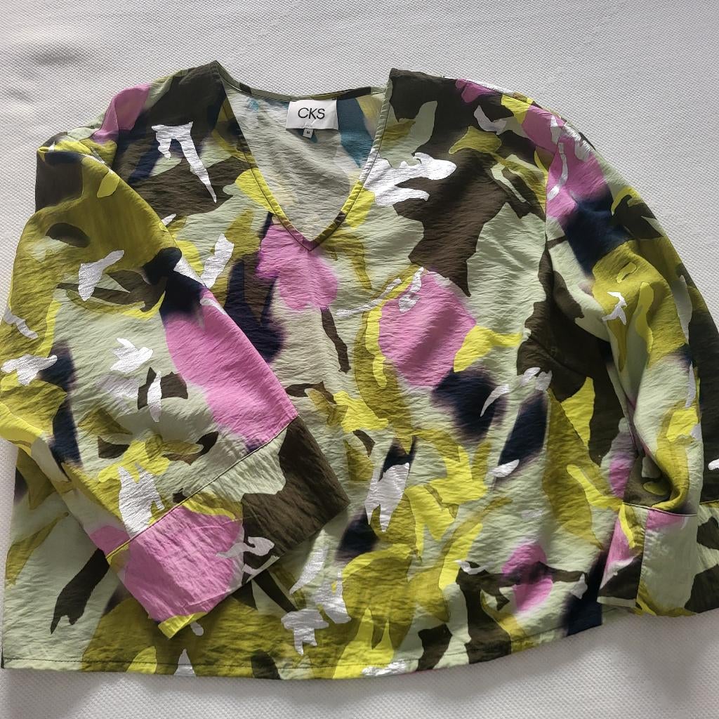 Blouse, Kleding | Dames, Blouses en Tunieken, CKS, Ophalen of Verzenden, Zo goed als nieuw