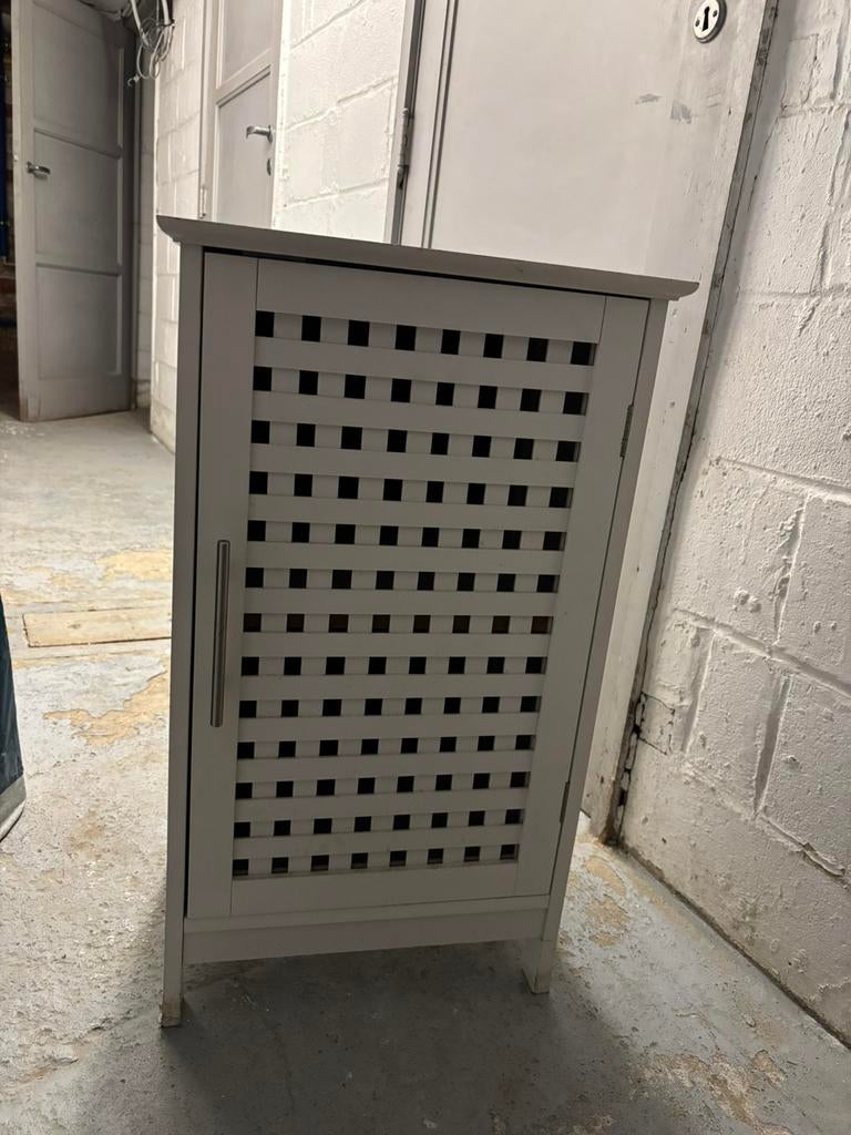 Meuble d’occasion blanc, Enlèvement, Utilisé, Bois