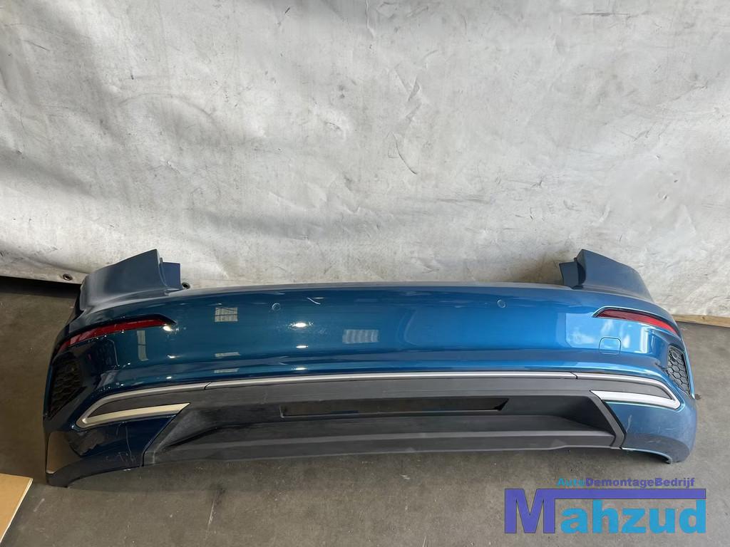 Audi A3 Sportback (8YA) Blauw achterbumper bumper 2019+, Auto-onderdelen, Carrosserie, Bumper, Audi, Achter, Gebruikt