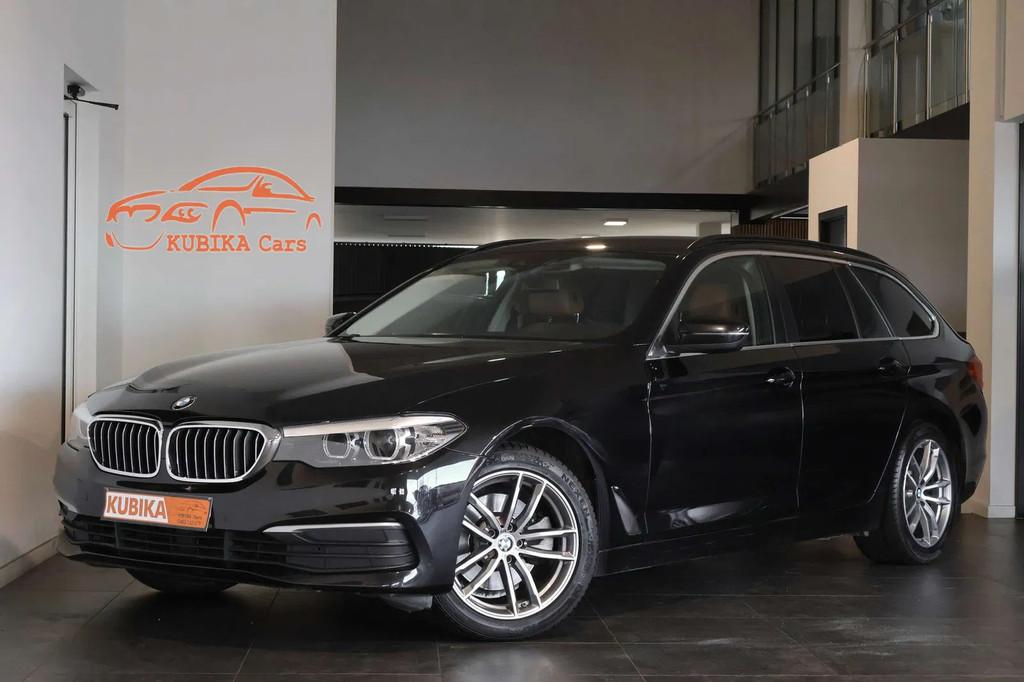 BMW 5 Serie 520 520d Touring Aut. Navi CruiseC ZetelV Garant, Auto's, BMW, Automaat, USB, 4 cilinders, Zwart
