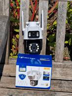 Caméra wifi double objectifs image HD,rotative