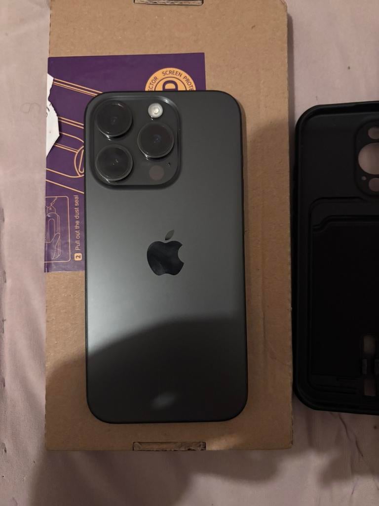 Phone 15 Pro - État Neuf (256 gb) - Noir Titane, Télécoms, Téléphonie mobile | Housses, Coques & Façades | Apple iPhone, IPhone 15