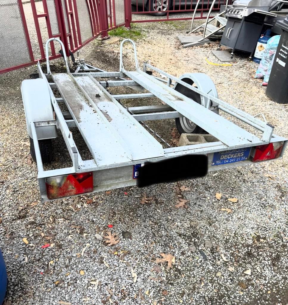 Remorque Moto, Autos : Divers, Remorques, Utilisé, Enlèvement