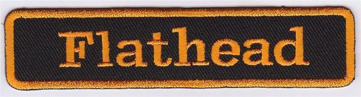 Harley Davidson Flathead stoffen opstrijk patch embleem #1, Motos, Accessoires | Autre, Neuf, Envoi