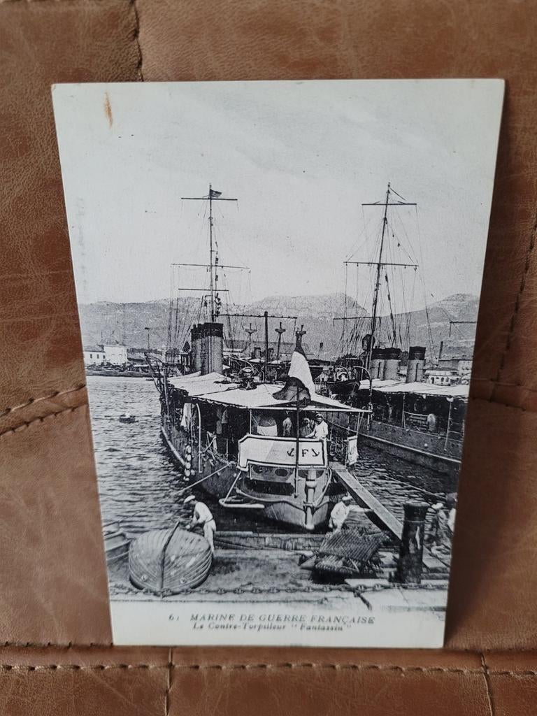 Marine de guerre française - Le Contre-Torpilleur Fantassin, Enlèvement ou Envoi, Marine