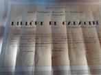 Diplôme de Capacité  Section automobile 1939, Enlèvement ou Envoi, Utilisé