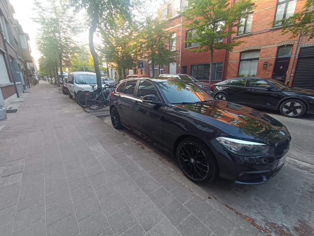 Bmw 1-reeks 116D, Auto's, BMW, 1498 cc, Zwart, 1365 kg, 5 deurs