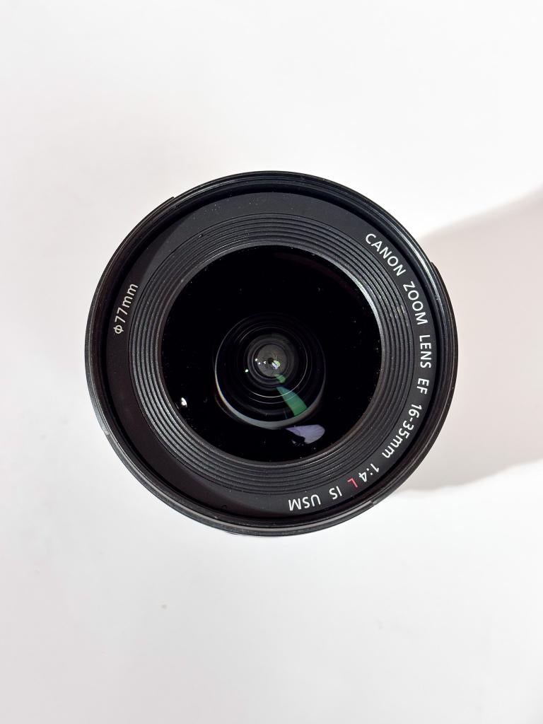 Canon EF 16-35mm f/4L IS USM, Enlèvement ou Envoi, Utilisé, Objectif grand angle, Zoom