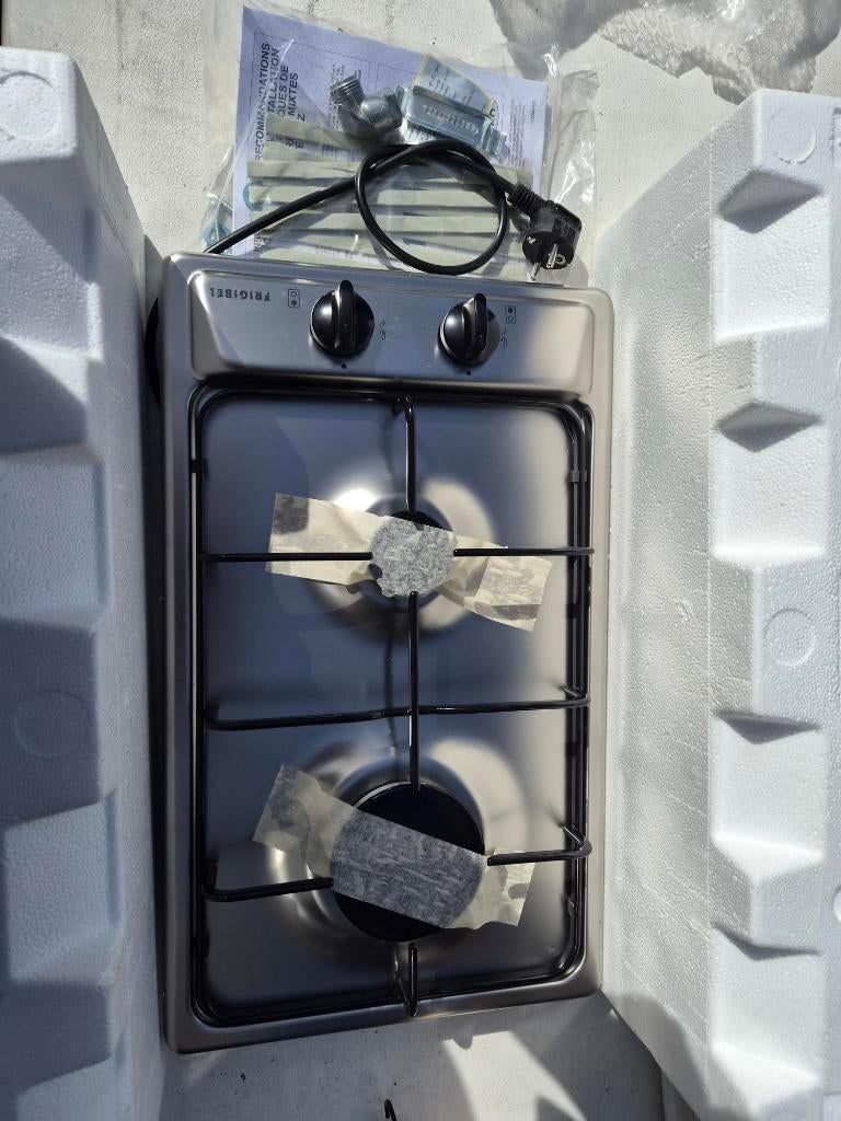 1Taque de cuisson frigibel gaz 2 plaque de cuisson nouvelle, Electroménager, Enlèvement, Neuf, Encastré, Gaz