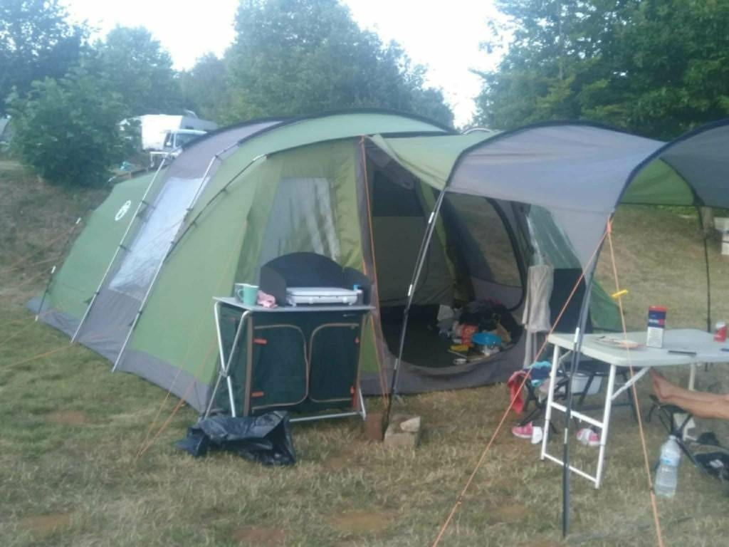 Tente colman, Caravanes & Camping, Enlèvement, Utilisé, Jusqu'à 6