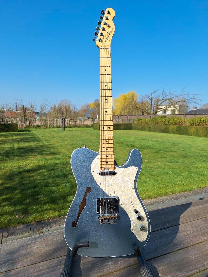 Fender Elite thinline Telecaster, Muziek en Instrumenten, Snaarinstrumenten | Gitaren | Elektrisch, Zo goed als nieuw, Semi-solid body