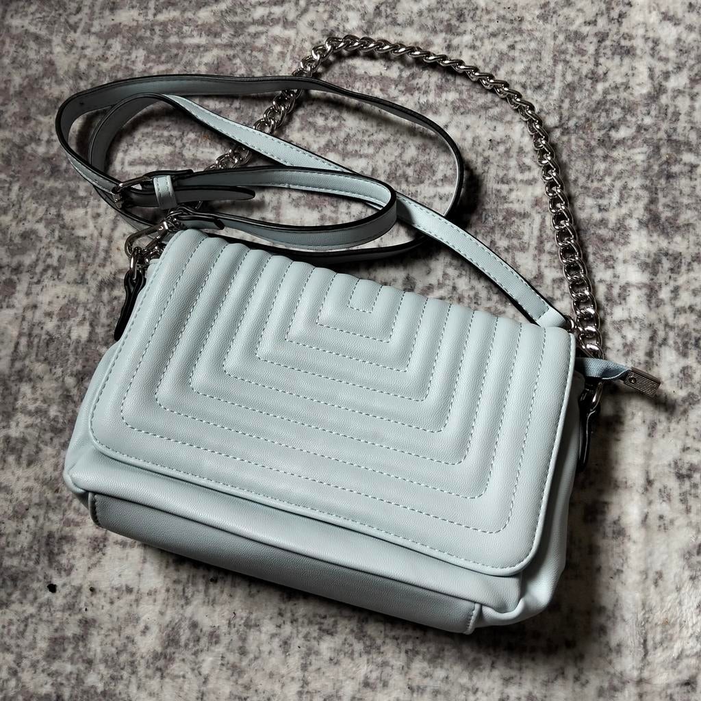 Handtas, Handtassen en Accessoires, Tassen | Damestassen, Ophalen, Zo goed als nieuw, Blauw, Handtas