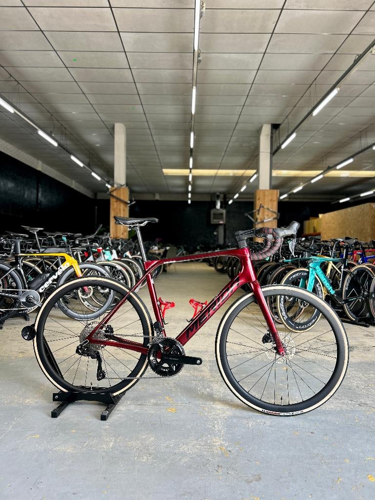 Merida Scultura Endurance 6000 Di2 Carbon Racefiets, Ophalen, Zo goed als nieuw