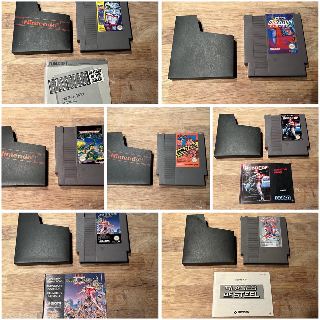 Nintendo NES games, Games en Spelcomputers, Games | Nintendo NES, Ophalen of Verzenden, Zo goed als nieuw