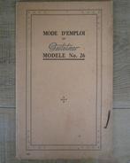 oud uitleg blaadje bediening kopieer machine Gestetner, Enlèvement ou Envoi, Comme neuf, Autres types