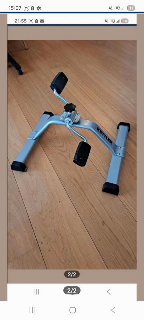 Pédalier de remise en forme, Sports & Fitness, Enlèvement, Neuf, Aluminium