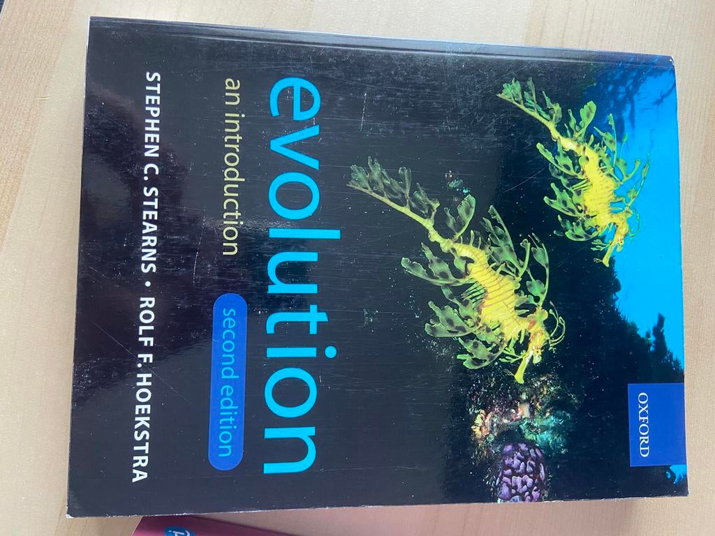Evolution  2de editie S. Stearns, Boeken, Studieboeken en Cursussen, Ophalen, Zo goed als nieuw