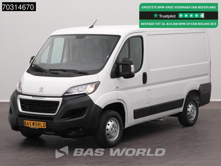 Peugeot Boxer 120pk L1H1 Laag Dak Airco Cruise Parkeersensor, Auto's, Bestelwagens en Lichte vracht, Bedrijf, Te koop, Airconditioning