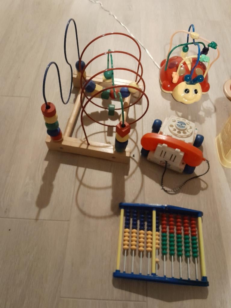 peuterspeelgoed, Ophalen