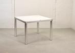 Artifort Vintage Design witte marmeren Kho Liang Ie eettafel, Gebruikt, Vierkant, 50 tot 100 cm, Vier personen
