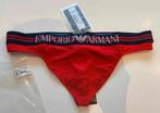 EA Microfiber Mesh String Heren, Kleding | Heren, Ondergoed, Verzenden, Overige kleuren, Emporio Armani