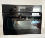 Four combiné encastrable noir Zanussi 45 cm, Electroménager, Fours, Enlèvement, Comme neuf, Encastré