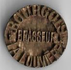 Unieke oude stempel BRASSEUR BOURGOIS   *LA LOUVIERE*, Ophalen of Verzenden