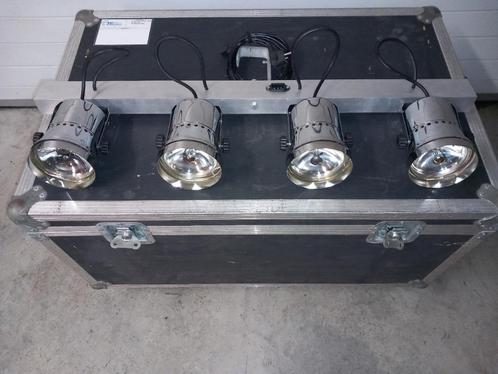 Lot de 48 projecteurs PAR36 - F1, Muziek en Instrumenten, Licht en Laser, Gebruikt, Licht, Ophalen