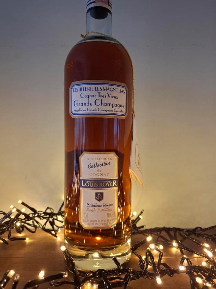 Kerst Tip: Cognac Très Vieux Louis Royer, Verzamelen, Wijnen, Nieuw, Overige typen, Frankrijk, Vol, Ophalen of Verzenden