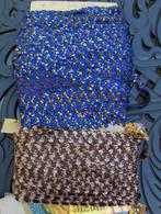 Galon bleu et brun avec du doré(lot de 106 m), Hobby en Vrije tijd, Naaien en Fournituren, Ophalen of Verzenden, Nieuw