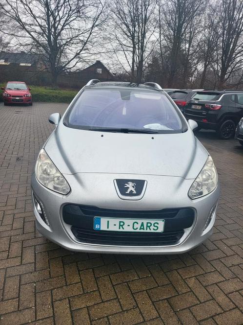 Peugeot 308 sw, Auto's, Peugeot, Bedrijf, Te koop, Benzine, Euro 5, Break, Handgeschakeld, Zilver of Grijs, Zwart, Ophalen