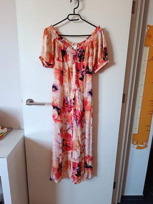 Prachtige bloemenjurk, Kleding | Dames, Jurken, Nieuw, Maat 36 (S), Onder de knie, Ophalen of Verzenden