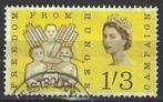 Groot-Brittannie 1963 - Yvert 371 - Tegen de Honger (ST), Postzegels en Munten, Postzegels | Europa | UK, Verzenden, Gestempeld