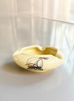 Unieke vintage asbak Hotel Belles Rives Juan-les-Pins, Ophalen of Verzenden, Gebruikt, Asbak