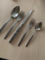 Mooi 40 delig bestek oneida ltd silversmiths met bloemmotief, Ophalen, Nieuw, Inox of Chroom, Bestekset